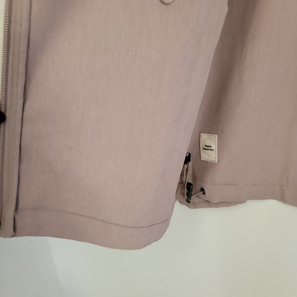 Vuori Outdoor Trainer Shell Women Sz Small VW501 Hazel Mauve UPF 30+ Gorp Hood - Picture 8 of 14